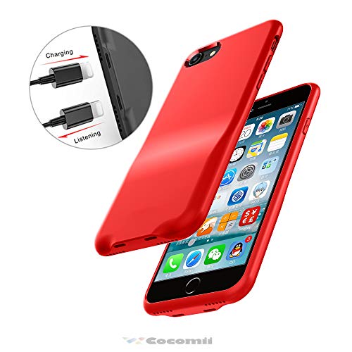 Coque iPhone 8 avec 2 ports Lightning pour charger et écouter votre musique dans le train