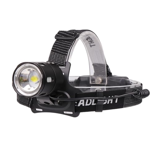 Lampe frontale led XHP-50 ultra lumineuse étanche avec sangle antidérapante