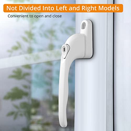 Neoteck 1 Piece Inline Window Handle Universal Espag Key Locking Lockable Double Glazing - Image 4