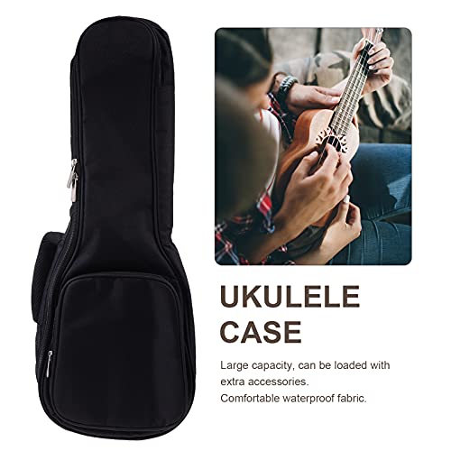Generic Housse pour ukulélé ténor de 66 à 68 cm, étanche, avec bandoulière réglable, poignée, rembourrage épais - Les Beatles, Paul McCartney, John Lennon, RIngo Starr, George Harrison Generic Housse pour ukulélé ténor de 66 à 68 cm, étanche, avec bandoulière réglable, poignée, rembourrage épais – Image 3