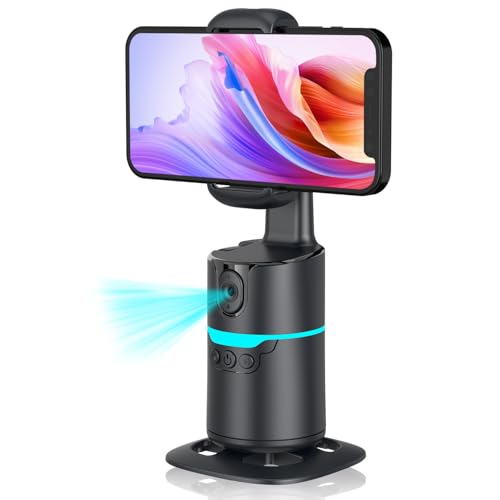 Support de téléphone avec suivi automatique rotation 360 sans application