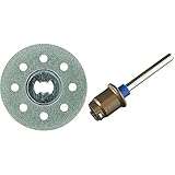 dremel 5 diamanten set Especialmente adecuado para el corte / separación de materiales duros, tales como hormigón, piedra, porcelana, cerámica y resinas epoxi duros