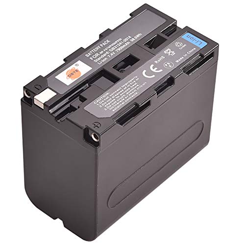 DSTE Batería de repuesto compatible para Sony NP-F930 NP-F950 NP-F960 NP-F970 CCD-SC55 CCD-SC65 CCD-TR67 CCD-TR76 CCD-TR87 CCD-TR516 CCD-TR555 CCD-TR716 CCD-TR716 CCD-TR716 CCD-TR87 CCD-TR516
