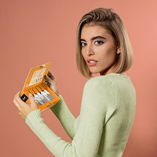 Nuggela & Sulé Ampollas Anti-Caída con Extracto de Cebolla Roja. Fortalece y Frena la caída del cabello. Efecto Rápido. Uso Fácil. 10 x 10ml Tratamiento para 10 semanas