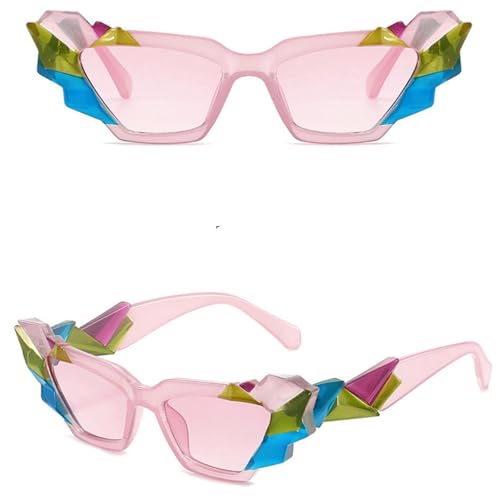 Lunettes de soleil œil de chat punk femmes steampunk protection UV400 nuances uniques - 4