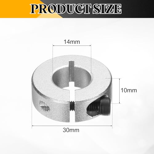 Collier de serrage 14mm pour stopper le glissement des axes - 3