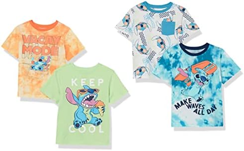 Amazon Essentials Boys Disney Star Wars Marvel Short-Sleeve T-Shirts