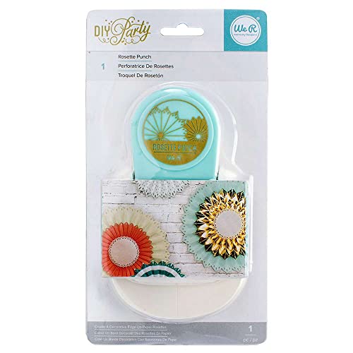 American Crafts We R Memory Keepers Motion DIY Party Rosette Punch, 11.93x17.78x6.35 cm, Multicolour