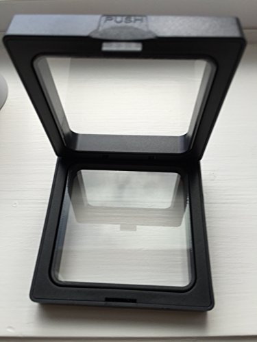 Recoverychip Aa Medallion With Black Diamond Medallion Coin Chip Display Stand Holder Magic Suspension Box #TOP3
