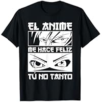 Gusta El Anime Divertido El Anime Me Hace Feliz Animados Camiseta
