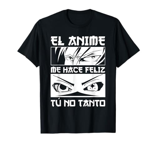 Gusta El Anime Divertido El Anime Me Hace Feliz Animados Camiseta