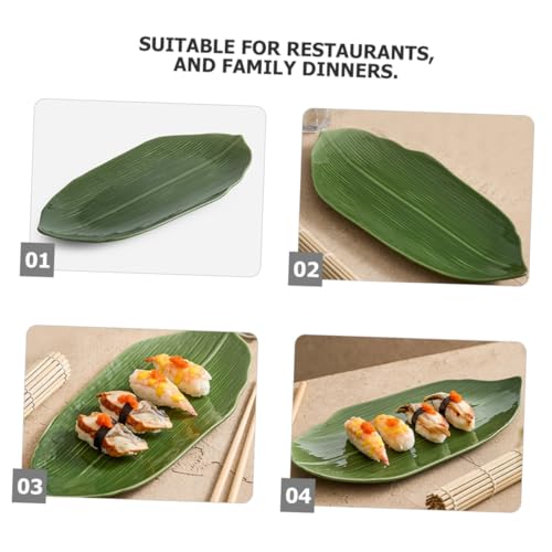 Plato japonés de cerámica para sushi miniatura 3
