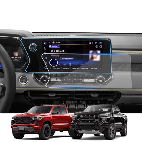 KOOGEN Tempered Glass Screen Protector for Chevrolet Colorado Z71/ZR2 & GMC Canyon 2023-2026,Infotainment Navigation Screen Film For Chevy Colorado 2026 2025 2024 Accessories - 11.3 inch