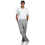 Leiber Koch-/Bäckerhose für Damen & Herren inkl. Übergrößen (70 (= Damengröße 64), Schwarz/Weiß Pepita) 70 (= Damengröße 64),Schwarz/Weiß Pepita