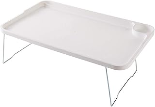 gdwiuv7 - Tavolino da letto con tavolo per computer portatile, piccolo tavolo per studenti, pieghevole, può essere posizionato in posizione