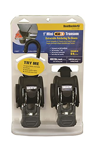 BOATBUCKLE Mini G3 Retractable Transom Tie-Down