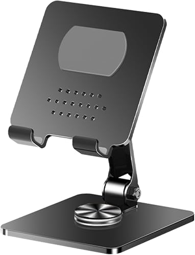 Soporte para tableta para iPad, escritorio giratorio de 360 grados, de metal, estable, ajustable, portátil, accesorios para tableta, compatible con