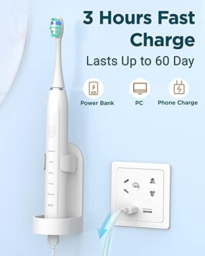 COULAX Sonic Electric Toothbrush charging via USB