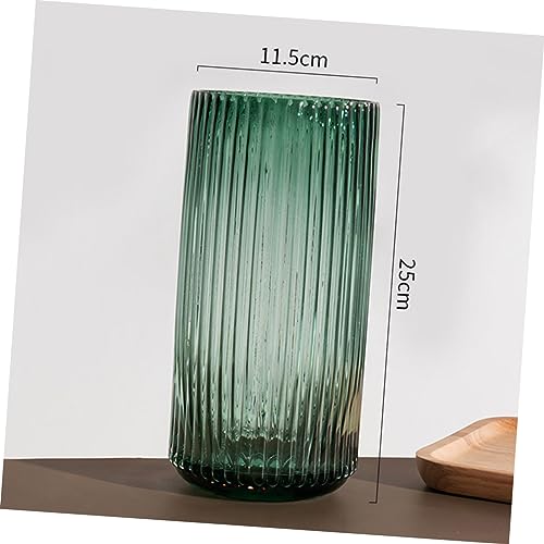 Vase fleurs style scandi UKCOCO en verre pour bouquet de fleurs séchées - 3