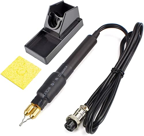 Tekchic 60W Professional Wood Burning Kit Single Detailer Wood Burner With 20 Wire Nibs Tipls Including Ball Tips #TOP4