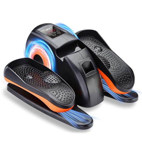 Under Desk Elliptical Machine, Electric Ellipse Leg Exerciser As Seen On TV with 12 Speed for...