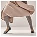 Vionic Women's Klara Ballet Flat, Black Leather, 10 Wide