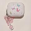 Funda para audífonos con estampado de mariposa y dije, compatible con Redmi Buds 6 Play 4