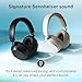 Sennheiser ACCENTUM Wireless Bluetooth Headphones Noise Cancelling - Up to 50HR Playtime, Hybrid Noise Cancelling (ANC), All-Day Comfort, Bluetooth Over Ear Headphones for School, Traveling, White