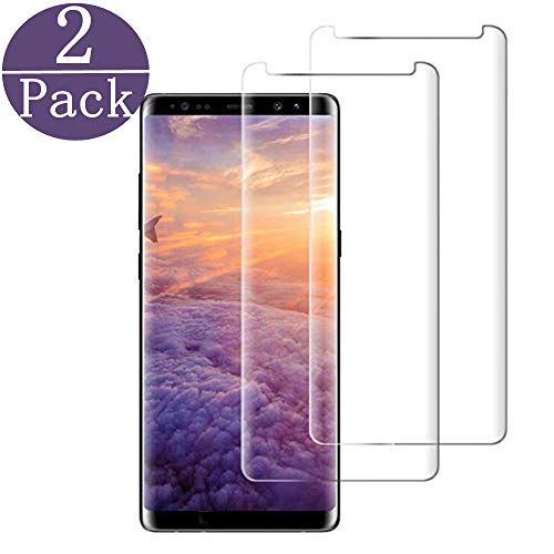 LuettBiden Compatible[2 - Pack] Samsung Galaxy Tempered Glass S9 Screen Protector, LuettBiden - [9H Hardness][nti-Fingerprint][Ultra-Clear][Bubble Free] Screen Protector Compatible Galaxy S9