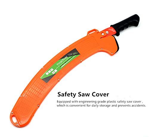 Manual Pruning Pole Saw - 18 Foot Hand Pruning Saw For Tree Trimming, High Reach Tree Pruner With Extension Pole #TOP6
