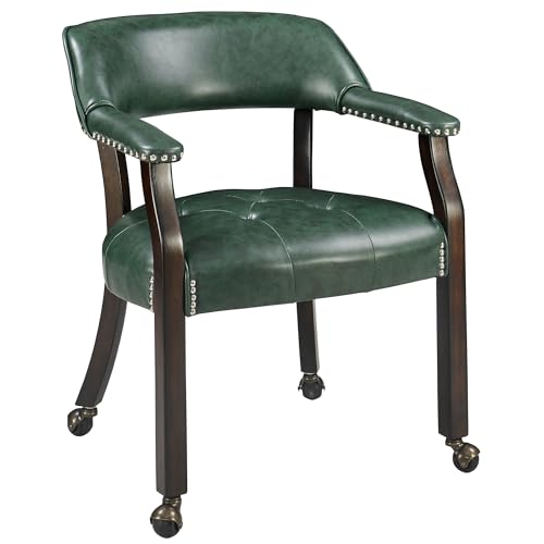 MODERION Large Swivel Caster Captain Chair