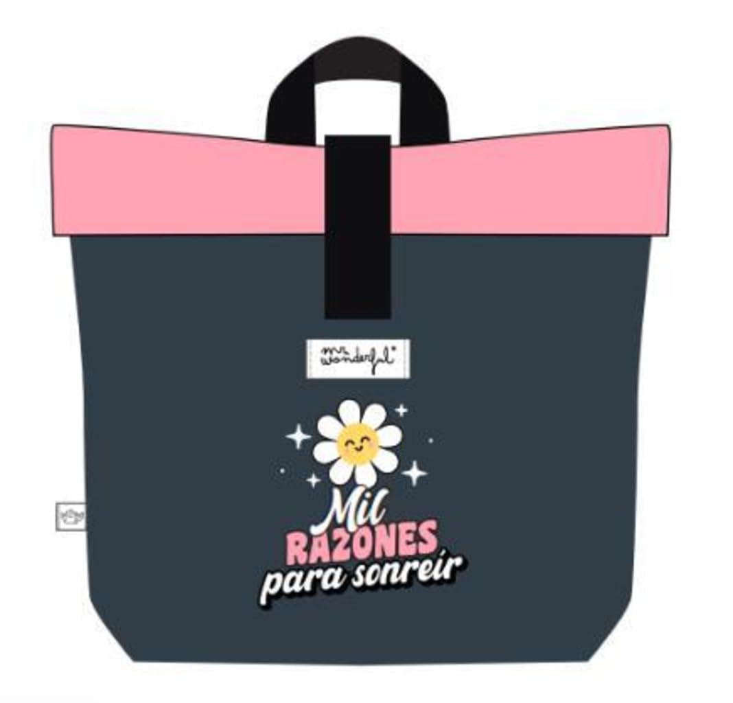 Mr. Wonderful Unisex's Mochila Food Carrier, Multicoloured, Estandar