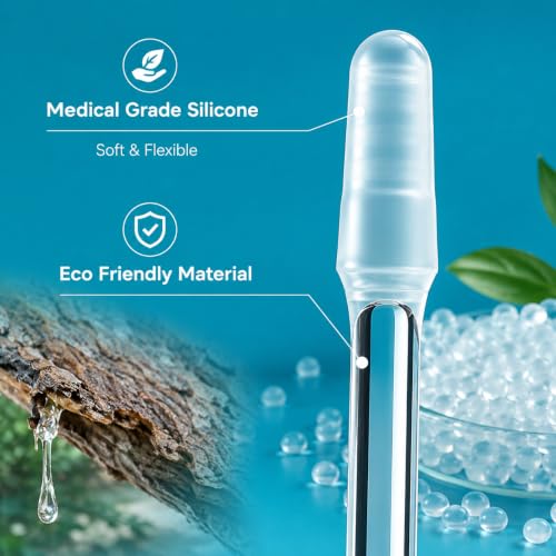 Image of Reusable Sticky Ear Cleaner Tool Set, 24 Pcs Soft Silicone Adhesive Ear Wax Removal Sticks with Washable Resin Tips for Safe Ear Cleaning, Reusable Ear Pick Kit for Adults and Children