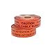 Panduit HTDU6R-E Underground Detectable Tape, "Caution Electric Line Buried Below", 6-Inch by 1000-Foot, Red