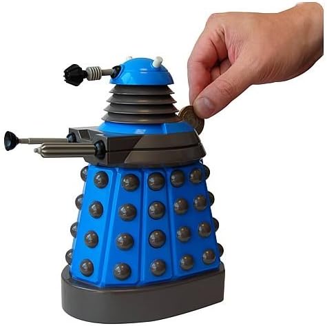 Doctor Who Blue Dalek Money Bank