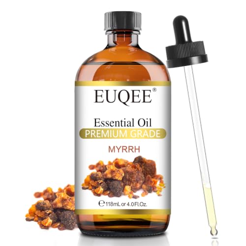 EUQEE Premium Myrrh Essential Oil (4 Fl oz)