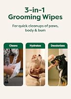Earth Rated Dog Wipes for Paws & Butt, Deodorizing, Lavender, 100ct — image 4