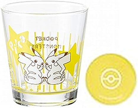 Amazon Co Jp ピカチュウ ガラス コップ グラス タンブラー M ポケットモンスター ポケモン ホーム キッチン