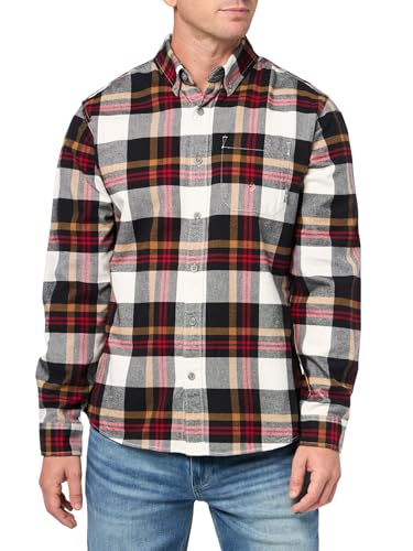 Eddie Bauer Men's Classic Fit Favorite Long-Sleeve Flannel Shirt