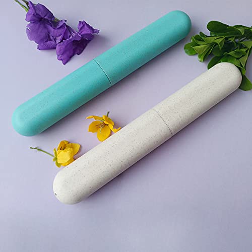 4 pack travel toothbrush case holder toothbrush travel containers for trip home camping dust-proof and sanitary travel toothbrush holder