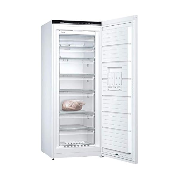 Siemens GS54NUWDV iQ500 Freistehender Gefrierschrank / D / 212 kWh/Jahr / 328 l / noFrost / bigBox / LED-Innenbeleuchtung / superFreezing / Weiß – Bild 5