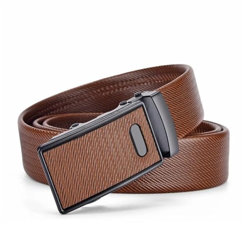 YTR6TW Men's Leather Belt Automatic Buckle Belts Youth Korean Trendy Casual Belts Middle-Aged Business Pants Belt3
