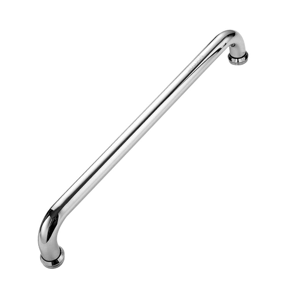 Poignée de porte coulissante en acier inoxydable dos à dos pour porte en verre