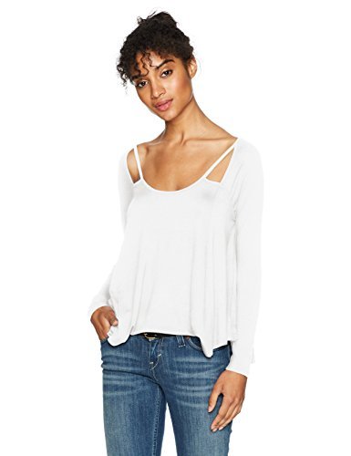Aster Soft Basic Cut Out Strappy Sleeve 