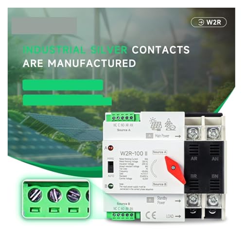 Alimentation sans interruption par sélecteur de transfert automatique triphasé 100A maison - 2