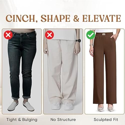 Linebalm Drape Pants, Linebalm Pants, Glamorease - Perfect Drape High Rise Pull-On StretchPants, for Senior Women3