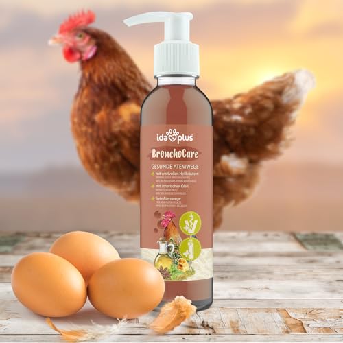 Ida Plus BronchoCare 200 ml für Hühner & Küken - unterstützt zielgerichtet die Atemwege - optimale Unterstützung gegen Hühnerschnupfen - beugt Mängeln vor - mit wertvollen ätherischen Ölen
