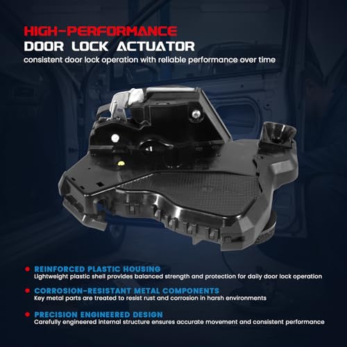 Image of KELOKE Door Lock Latch Actuator Compatible with Scion tC 2005-2010, xA 2004-2006 & Toyota Camry 2002-2006, Corolla Matrix 2003-2008, Sienna 2006-2011, Front Right Side. Replaces# 931402 69030AA050