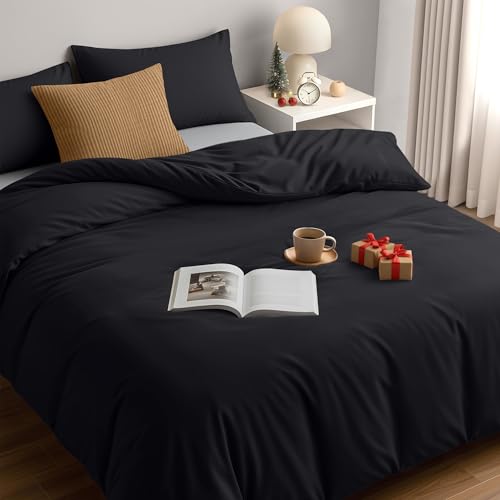 Utopia Bedding Housse de Couette 200x200 cm avec 2...