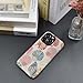 Case Compatible with iPhone 14 Pro Max,Protective Phone Case Hybrid 2-Layer Hard Shell for Girl Boy Women Men,Pink Sea Shell Art
